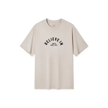 XTEP Basketball Collection T Shirt Men's Roof Ridge Gray