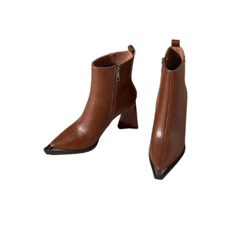 FESOUNE Ankle Boots 7cm Women's-4