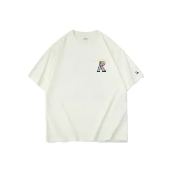 FFOMKE T-Shirt Unisex Cream White