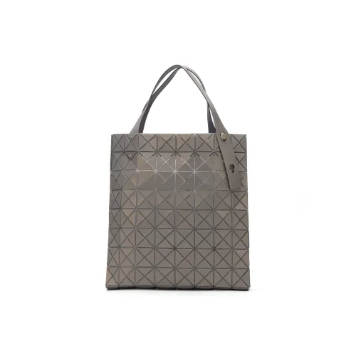 ISSEY MIYAKE PVC Tote Bag Shopping Bag Handbag Women's Gray