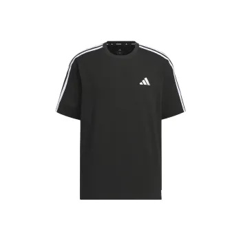 Adidas ESSENTIALS3 Stripes Plus T Shirt Men's Black