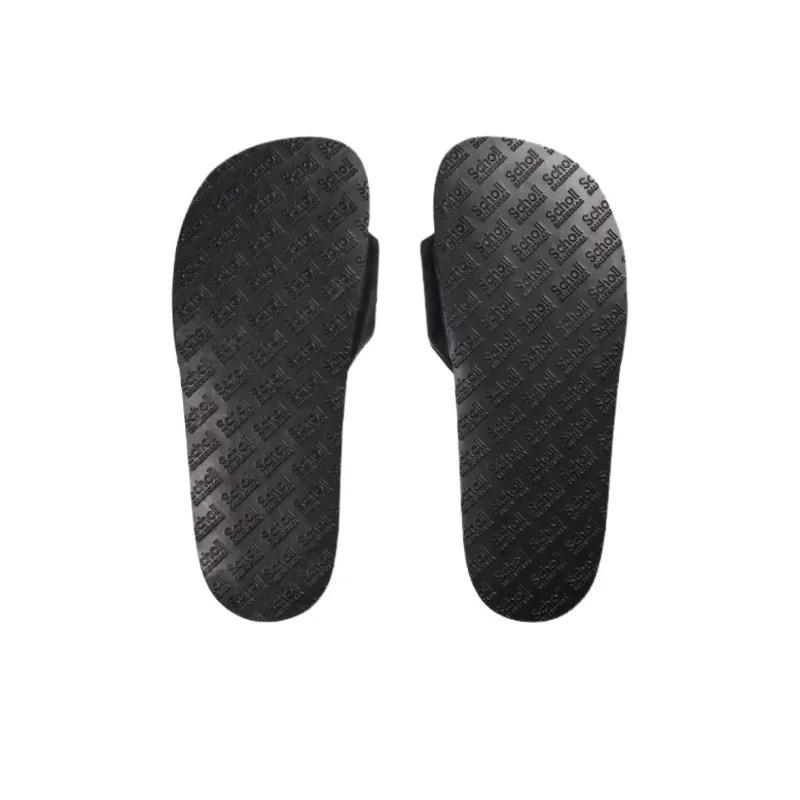 Scholl x Balenciaga Slip Resistant Slide Slippers Women's Black-6