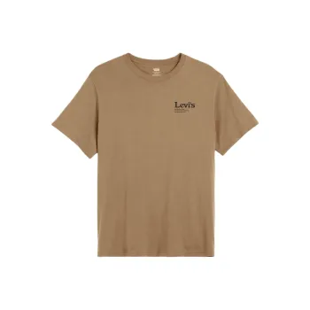 Levis T-Shirts Men Brown