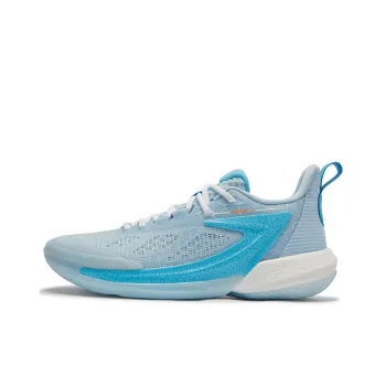 361° Anti Slip Wear Resistant Low Top Basketball Shoes Men's Glacier Blue