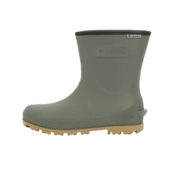 Columbia Water Resistant Wear Resistant Slip Resistant Rain Boots Unisex Stone Green