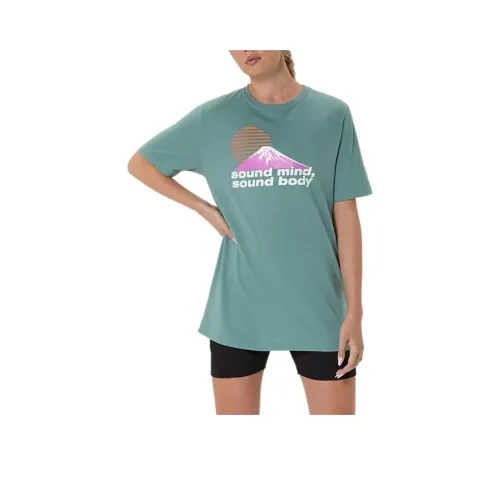Asics ASICS SMSB JOURNEY TEE T-Shirt Unisex Green