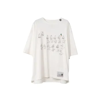 Maison Mihara Yasuhiro Ducks Printed Crewneck T-Shirt