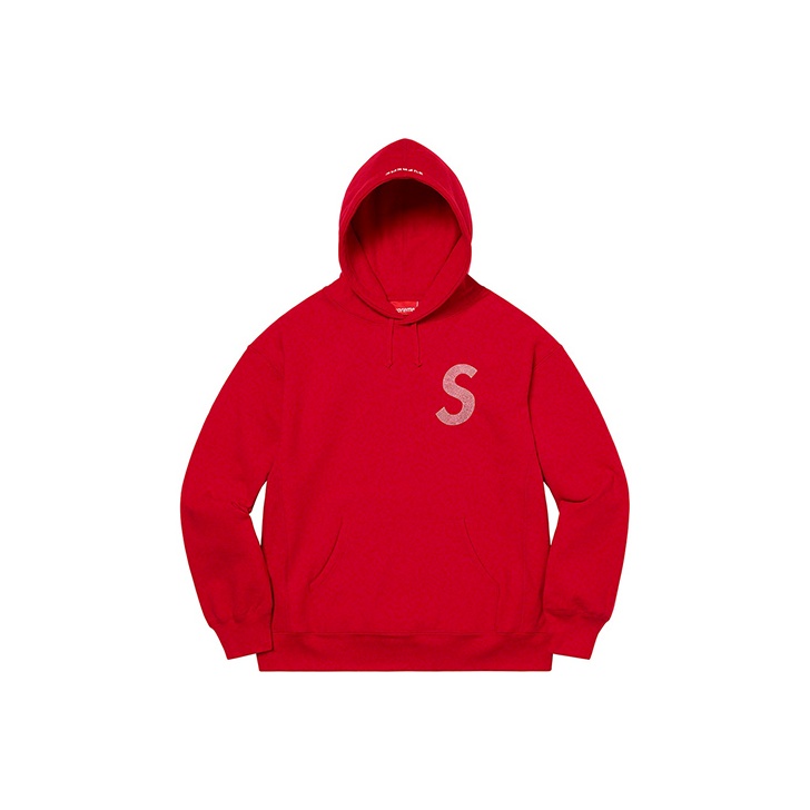 Supreme S Logo Hooded Sweatshirt - POIZON