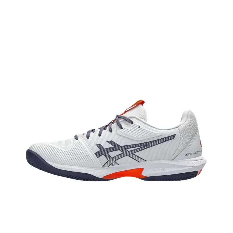 Asics Solution Speed Ff 3 Clay White Greyish Purple-1