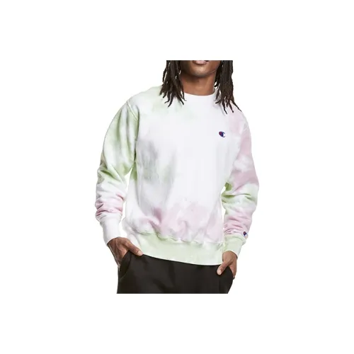 Champion Crew Neck Other Sweatshirt Unisex Ice Sand Green