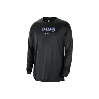 Nike x NBA Dallas Mavericks T Shirt Men's Black