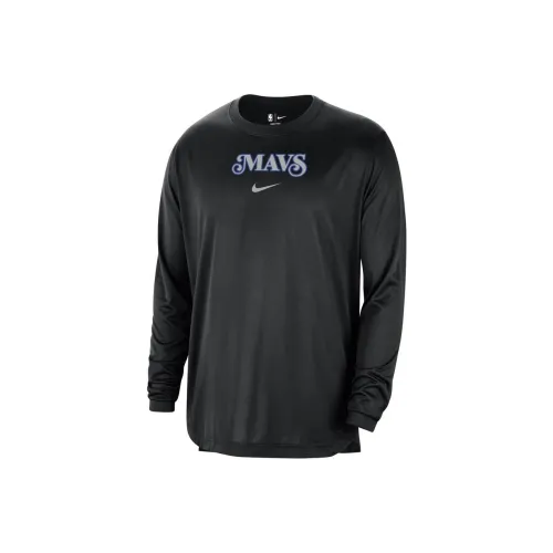 Nike x NBA Dallas Mavericks T Shirt Men's Black