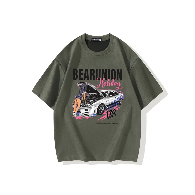 BEAR UNION T Shirts Unisex-14
