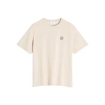 Maison Kitsune Bold Fox Head Patch Crewneck T Shirt