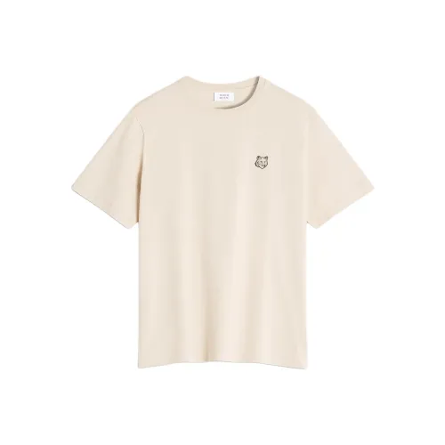 Maison Kitsune Bold Fox Head Patch Crewneck T Shirt