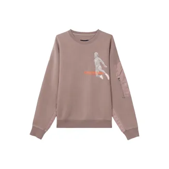 JORDAN Sweatshirts Men Taupe Gray