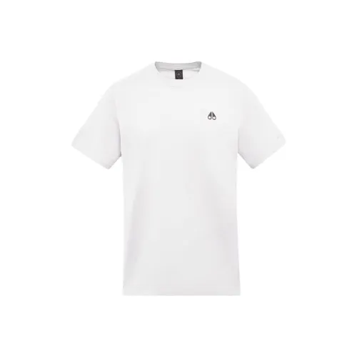 Moose Knuckles Logo Detailed Crewneck T Shirt