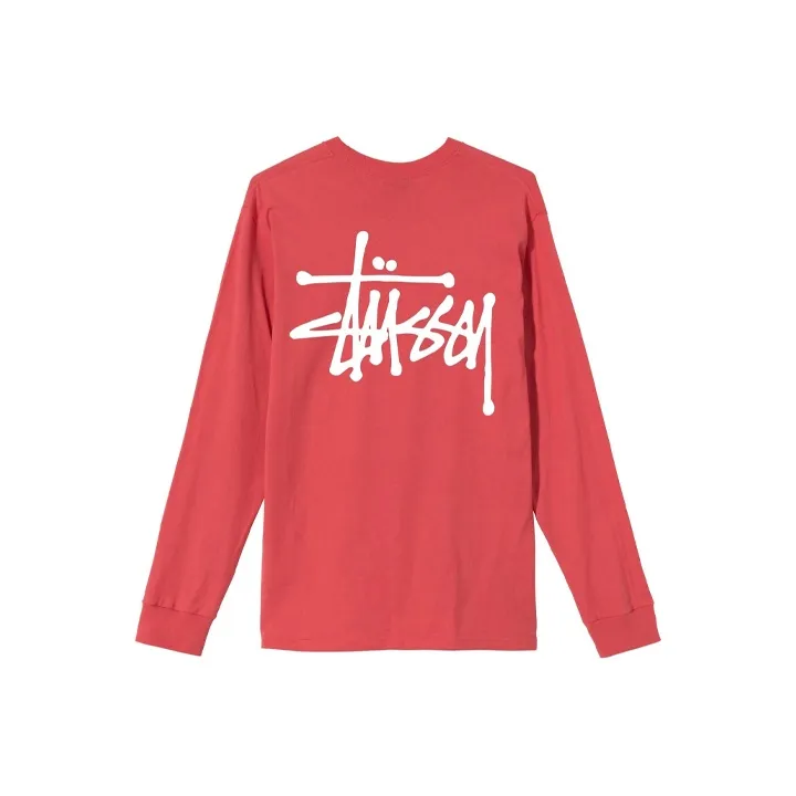Stussy Basic Long Sleeve Tee-9