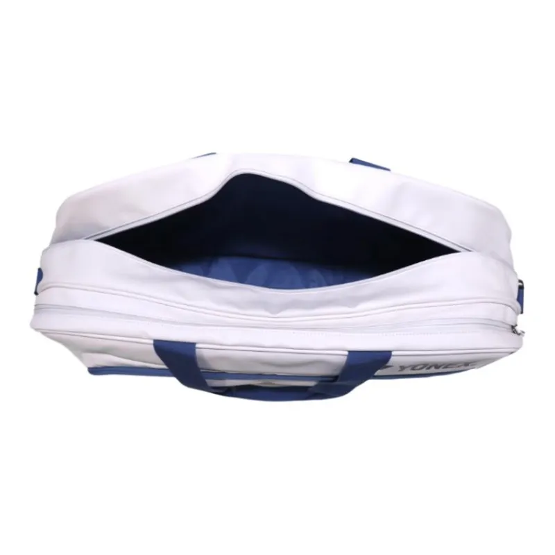 YONEX Polyurethane Travel Bag Unisex White-5