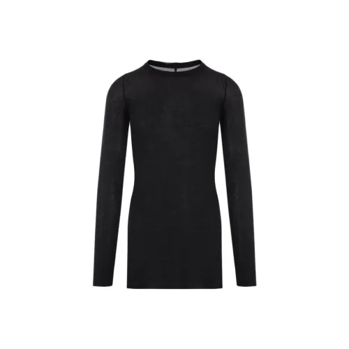 RICK OWENS Rib Long Sleeve Tee