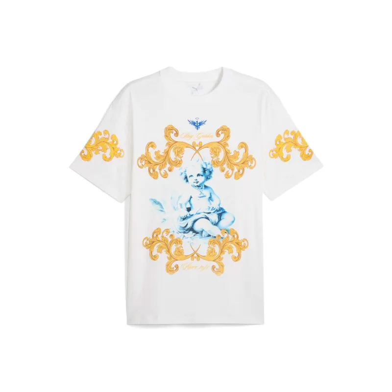 PUMA Playera De Básquet Melo Dorada Para Hombre-0