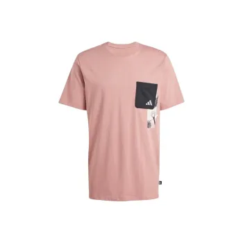 Adidas Free Shipping With AdiClub Lens Elevated Pocket Graphic Tee