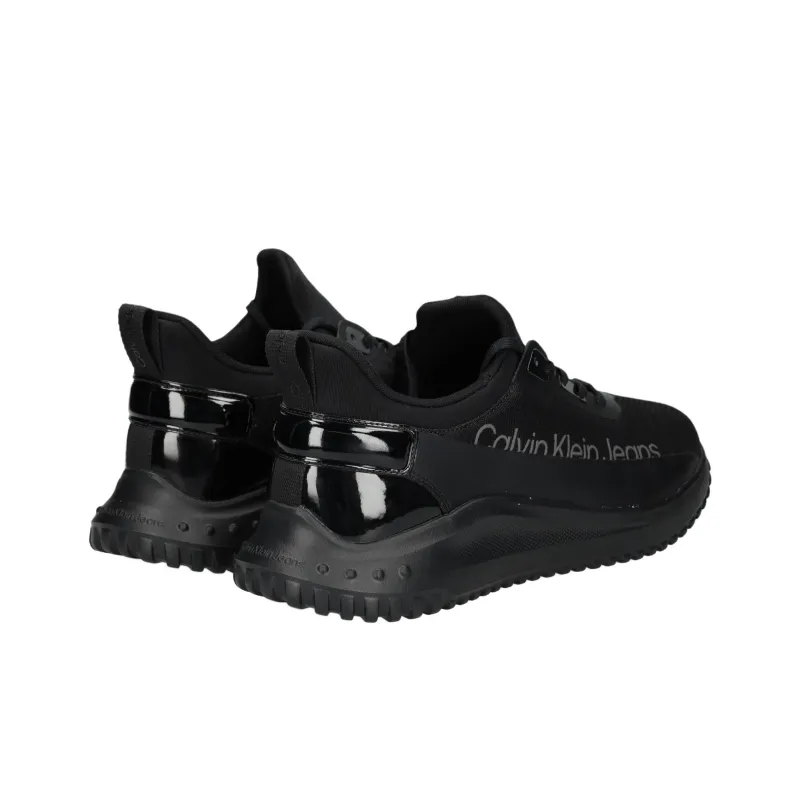 CKJ CALVIN KLEIN JEANS Low Top Casual Shoes Men's Black-3