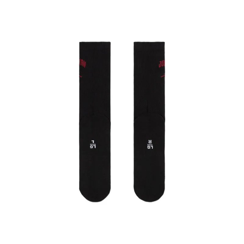 Jordan Mid Calf Socks Unisex 1 Pack Black-2