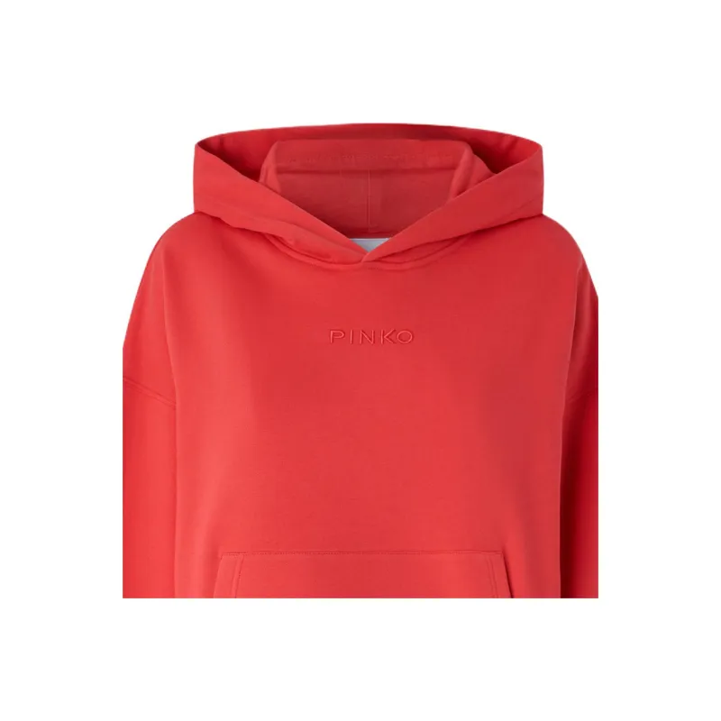 PINKO Logo embroidered Hoodie-2