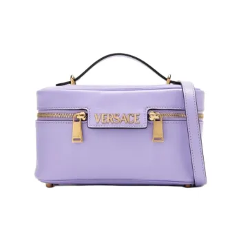 FANSIZHE Leather One Shoulder Handbags Women's Purple