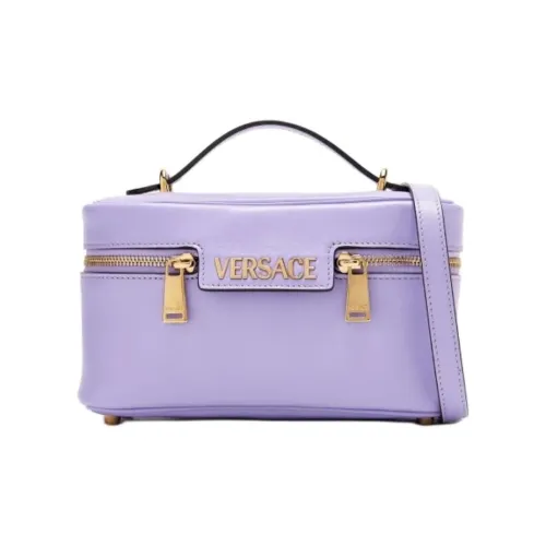 FANSIZHE Leather One Shoulder Handbags Women's Purple