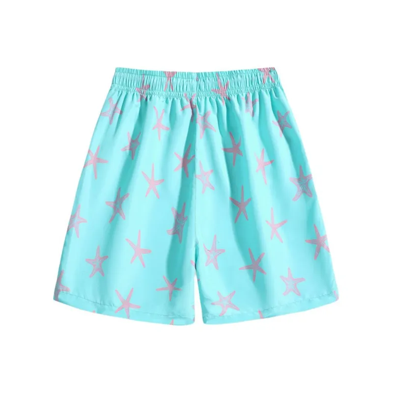 RASHOMONG Beach Shorts Unisex-3