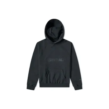Fear Of God Essentials X Ssense Pullover Hoodie Applique Logo