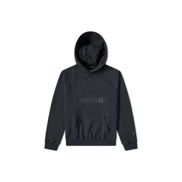 Fear Of God Essentials X Ssense Pullover Hoodie Applique Logo-0