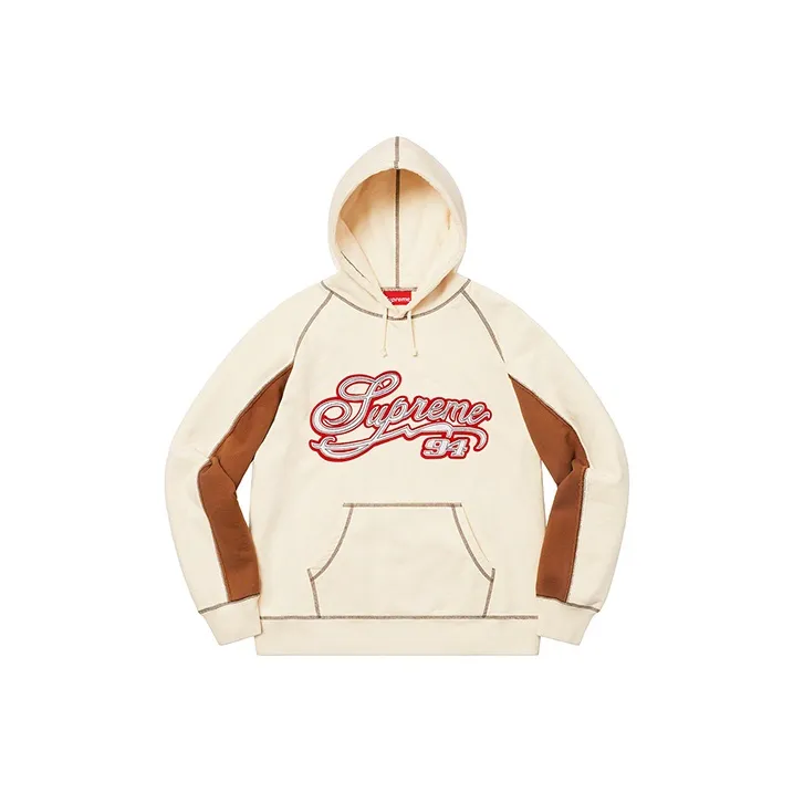 Supreme Paneled Script Hooded Sweatshirt-4
