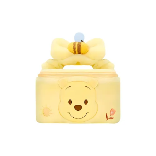 Disney Fabric Handheld Makeup Bag Women's Yellow