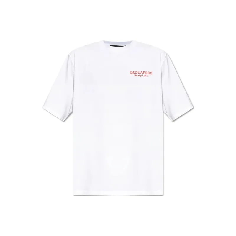 DSQUARED 2 Graphic-Printed Crewneck T-Shirt-0