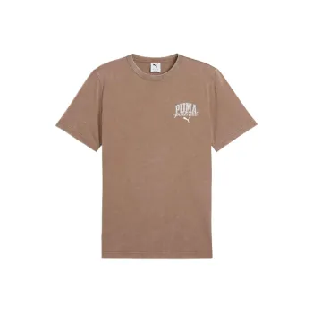 PUMA T Shirts Men Khaki