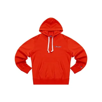 Champion Hooded Regular Sweatshirt Unisex Orange