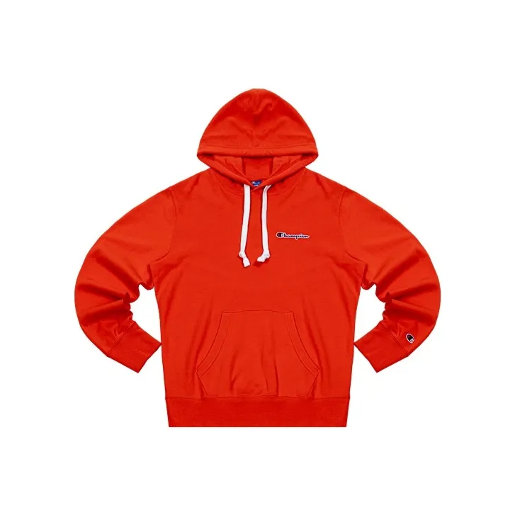 Champion Hooded Regular Sweatshirt Unisex Orange-0