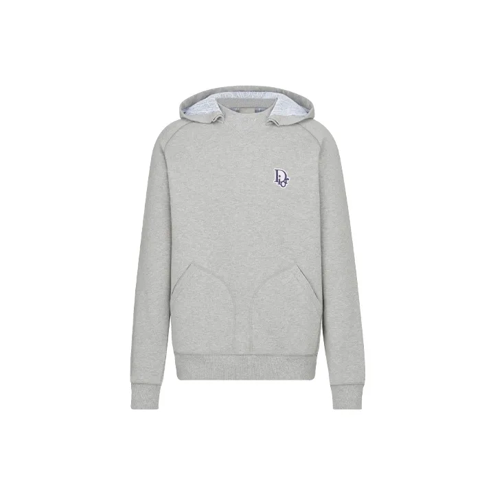 DIOR Dior Quarterly New Products Sweatshirt Men's Gray-0