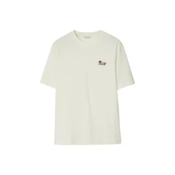 Burberry Embroidered-logo Cotton T-shirt