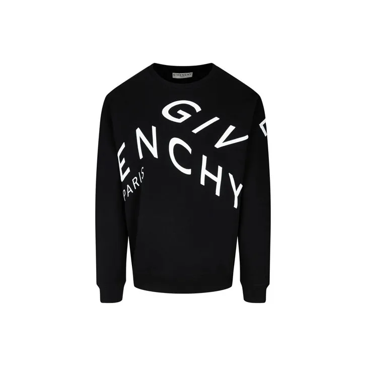 Givenchy Refracted Embroidered Logo Crewneck-0