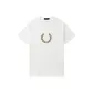 White with Gold Logo