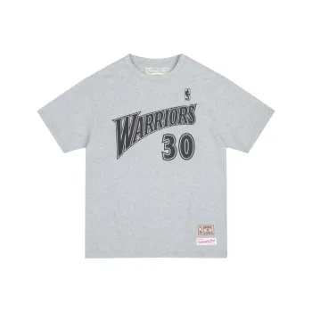 Mitchell & Ness T Shirt Unisex Gray