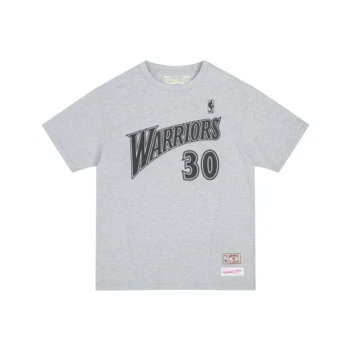Mitchell & Ness T Shirt Unisex Gray