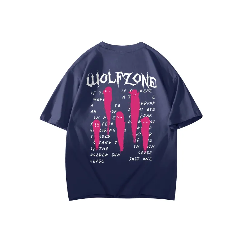 WOLF ZONE T-Shirt Unisex Apricot-3