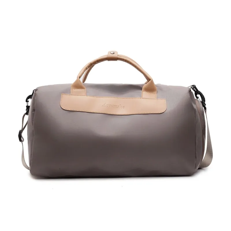 Deli Bear Oxford Handbag Unisex Black/Ecru/Gray/Pink/Khaki-16