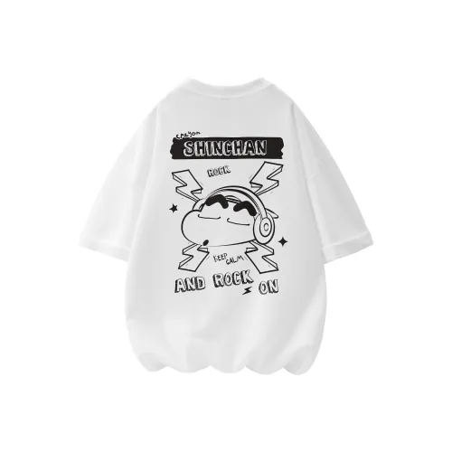 Crayon Shinchan Short Sleeved T Shirts Unisex