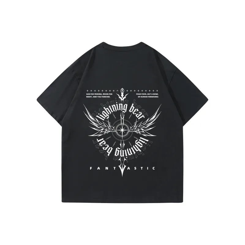 LIGHTNING BEAR T Shirts Unisex-0